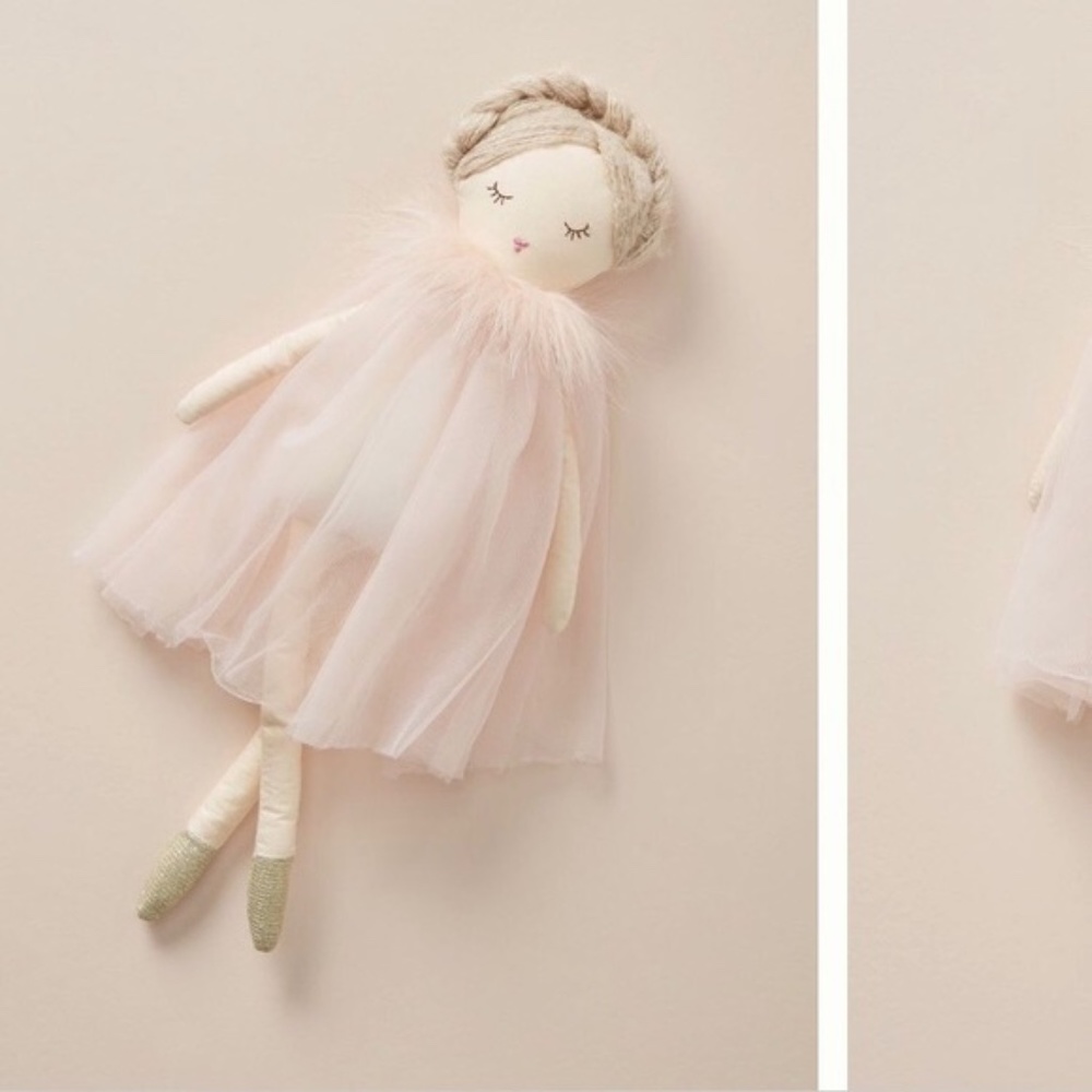 NWT Anthropologie Emelia Stuffed Doll